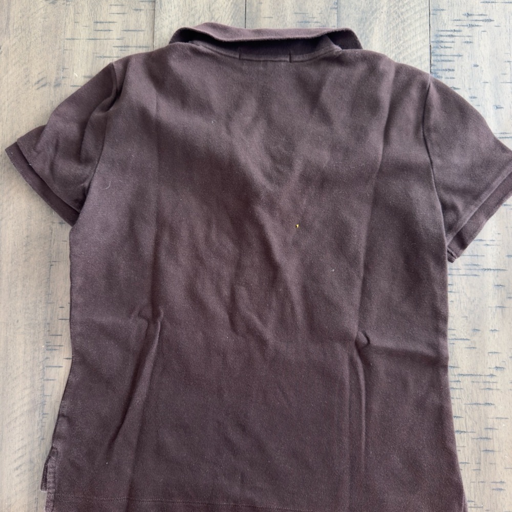 Ralph Lauren  Chocolate Polo Shirt - Picture 2 of 4